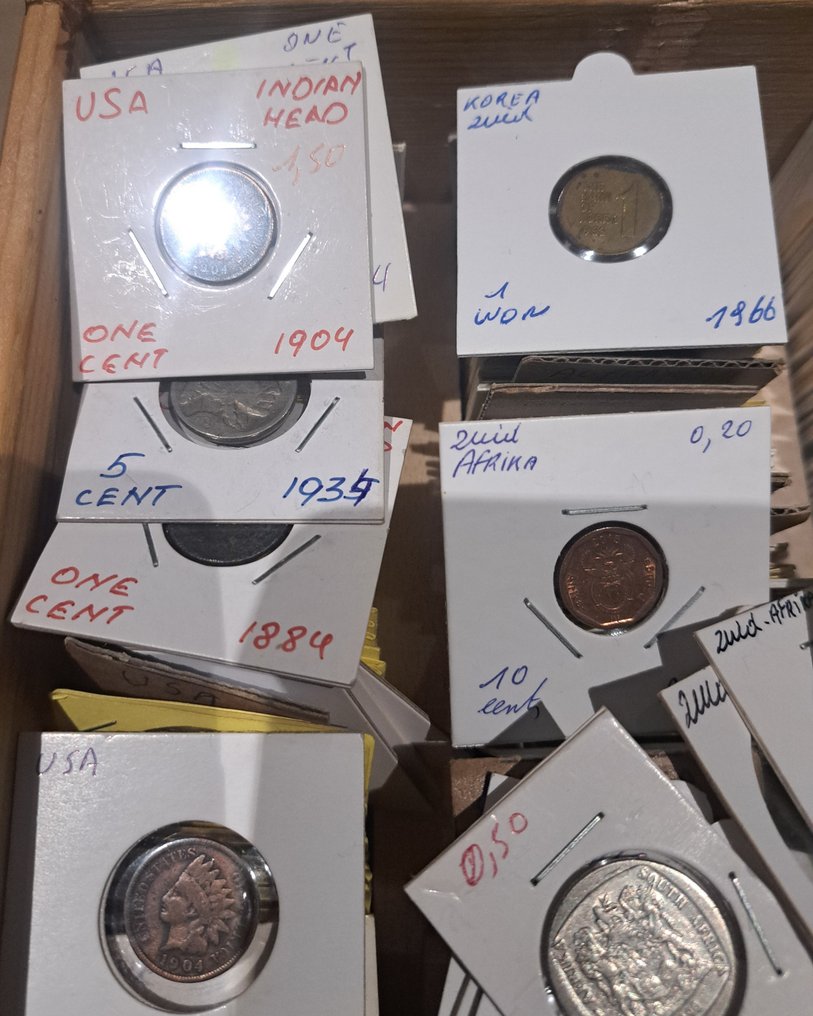 Belgium. 732 Wereldmunten  (No Reserve Price) #2.1