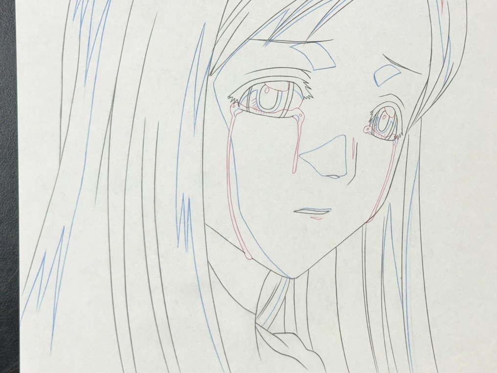 Studio Pierrot - Desen original de animație al Orihime Inoue, în culoare. - Bleach (2004/12) #4.3