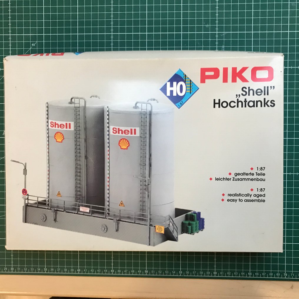 Piko H0轨 - 61121 - 火车模型风景 (1) - 检查图片和盒子细节
记下可见的文本和号码
- Vul velden volgens - Shell #1.0