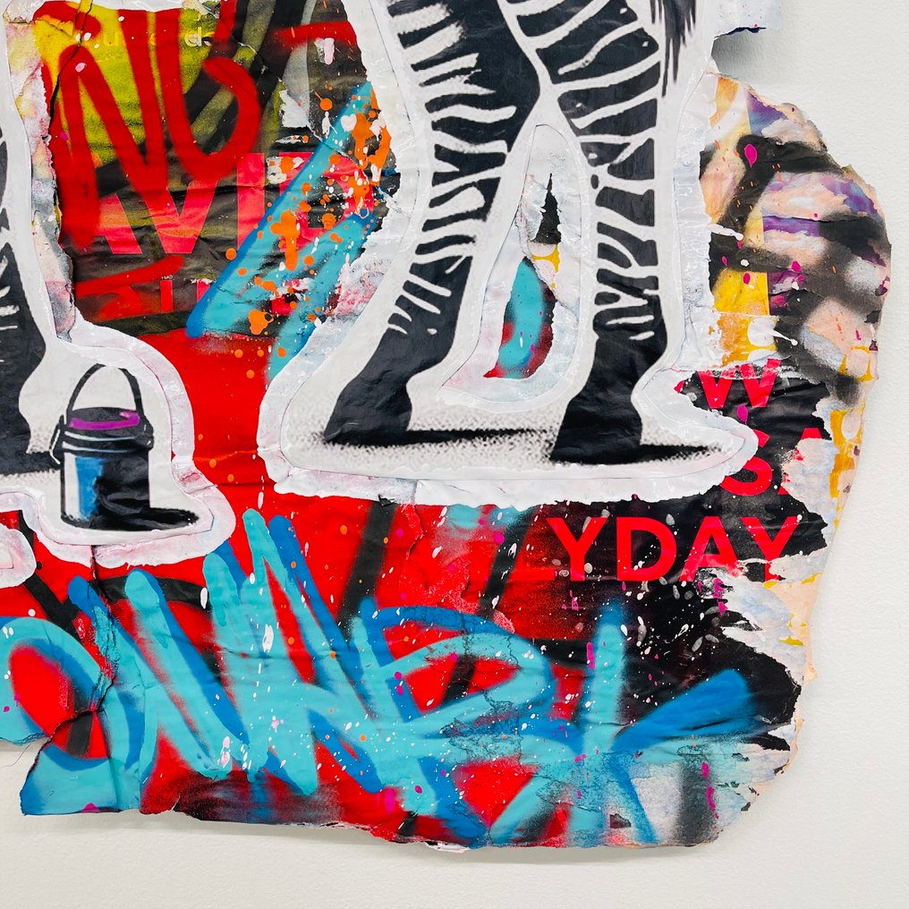 AIIROH (1987) x SINAO (1981) - Beyond the Lines - XXL [100% Handmade] #4.3