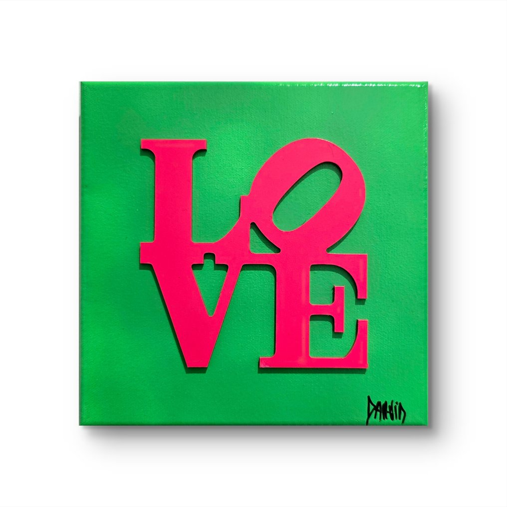 Daavid - ●NO RESERVE PRICE ●LOVE VERT ET ROSE #1.0