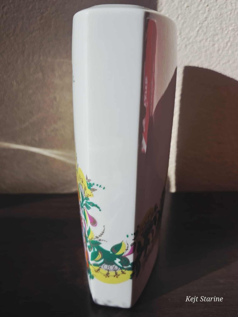 Rosenthal - Bjorn Wiinblad - Vase -  1001 night  - Porcelain - Rosenthal vase by Bjorn W #4.3