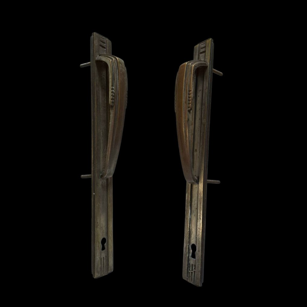 Art Deco Door handle (2) - 1920-1930 #2.1