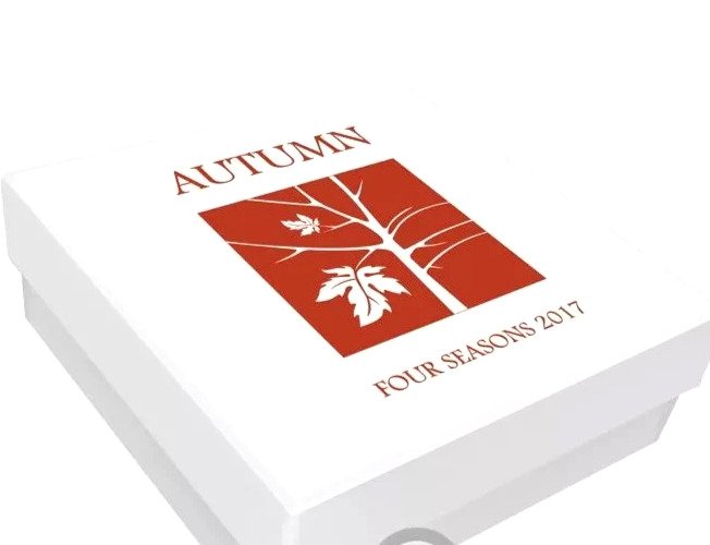 Νιούε. 5 Dollars 2017 "Autumn" Proof .999 2 Oz - rare- #3.2