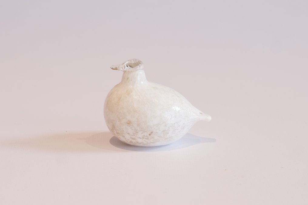 Nuutajärvi-Notsjö - Statuetta - Iitala Oiva Toika Riekko - Vetro #4.3