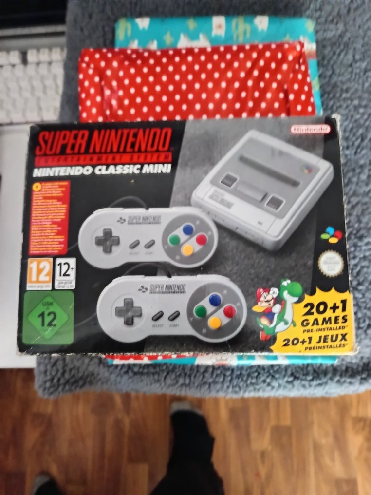 Nintendo - Snes - Super Nintendo Classic Mini - Video game console + games - In original box #1.0