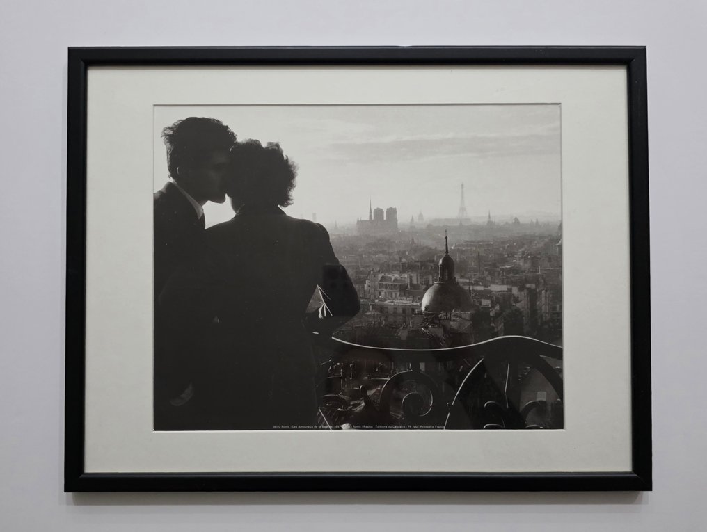 Willy Ronis (1910–2009) - Les amoureux de la Bastille, Paris, 1957 #2.1