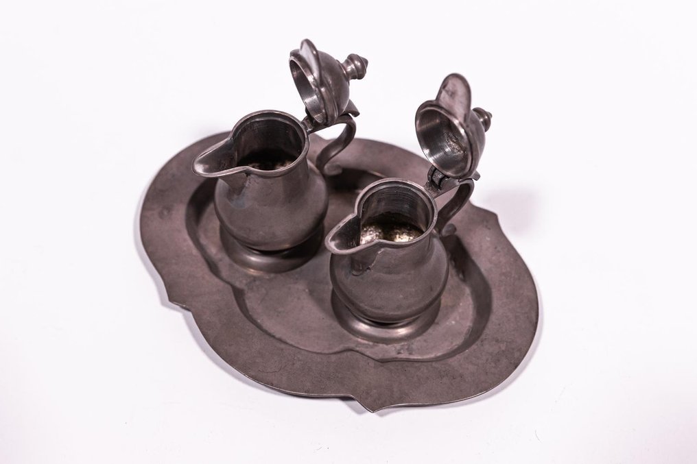 安瓶罐，19世纪 - 锡 - 1850-1900 #2.1