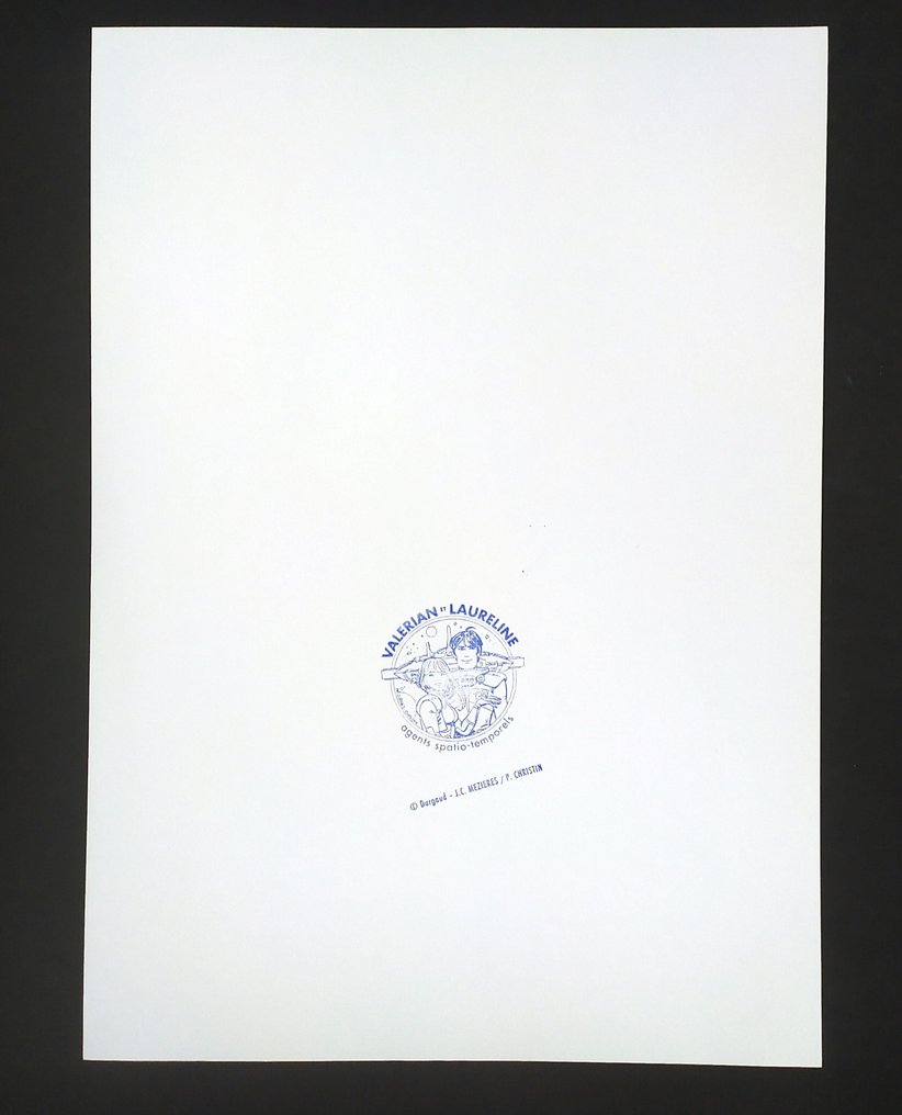 Mézières, Jean-Claude - 1 Offset Print - Valerian et Laureline - Brooklyn station Terminus cosmos #4.3