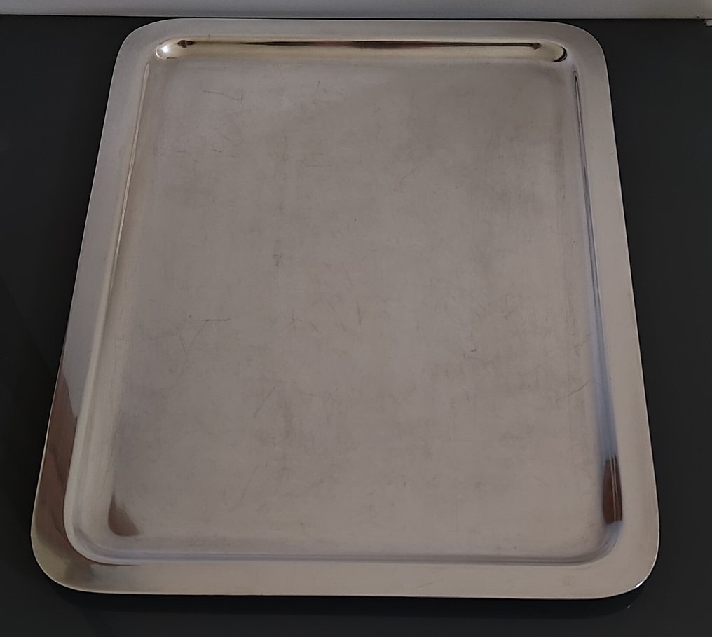 Gallia - Luc Lanel - Serving tray - silver metal #1.0