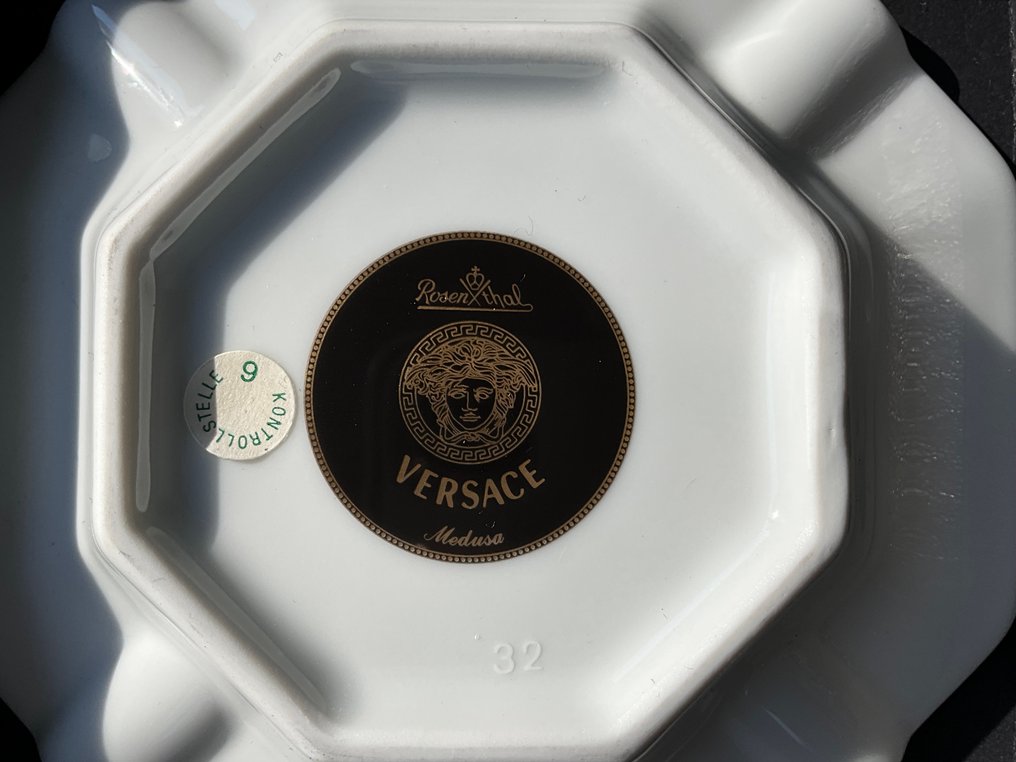Rosenthal - Versace - Tuhkakuppi - Posliini - Medusa #4.3