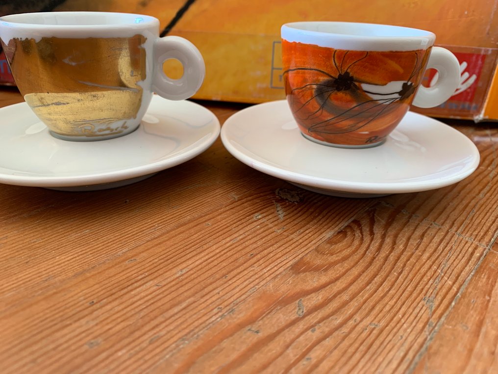 illy - Peter Roesch - Kávéscsésze (6) - Schwung - Porcelán #4.3