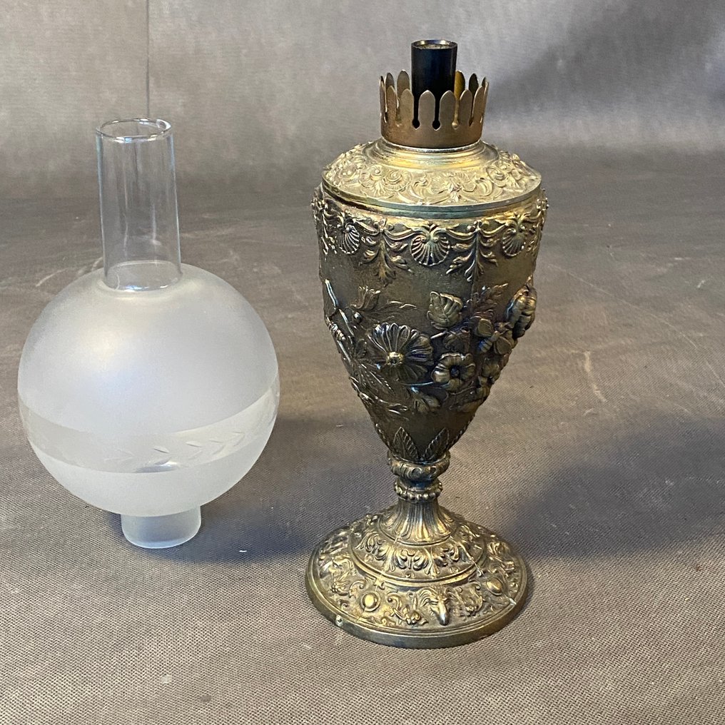 Table lamp - Spelter, Glass #2.1