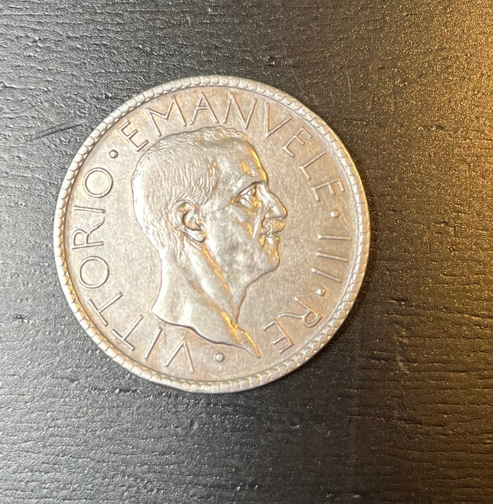 . Olaszország - Nápolyi Királyság 20 Lire 1928 "Littore" #1.0