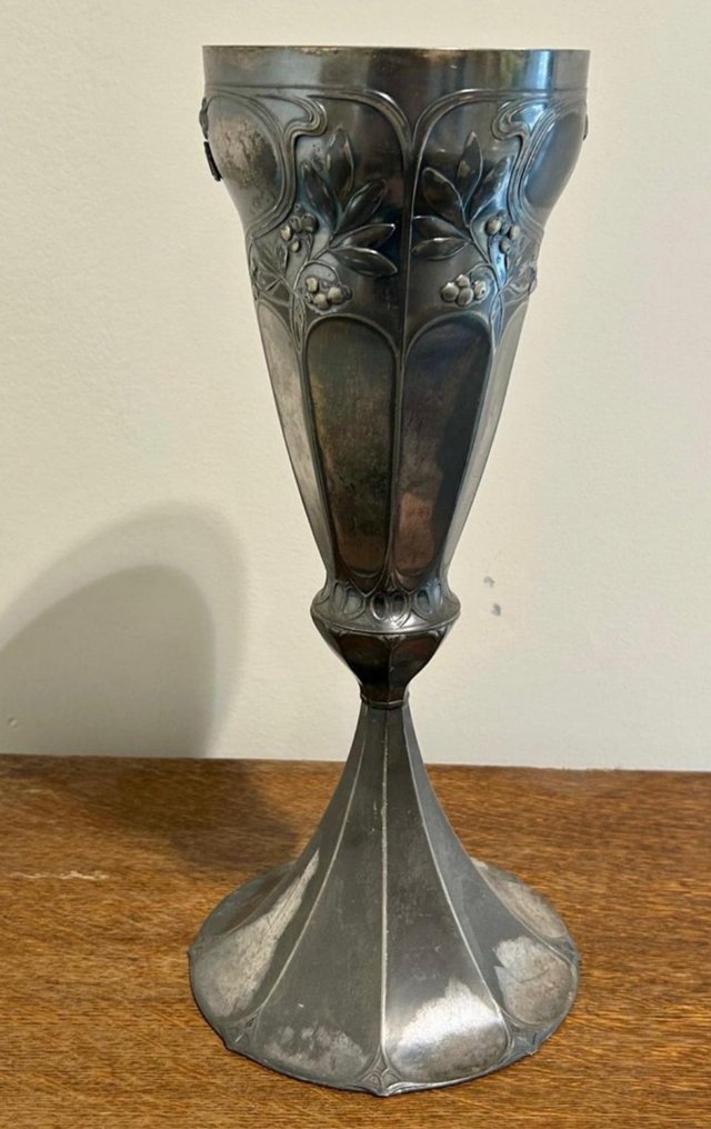 Βάζο προσφοράς  - Κασσίτερος - Coupe Art Nouveau #1.0