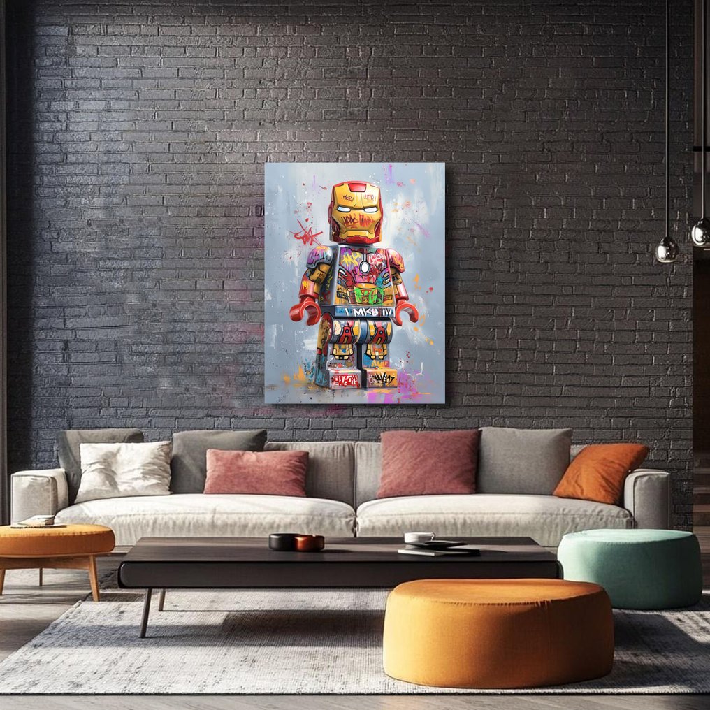 Canvas Fit - Alberto Ricardo - Iron man, el poder del fuego #2.1