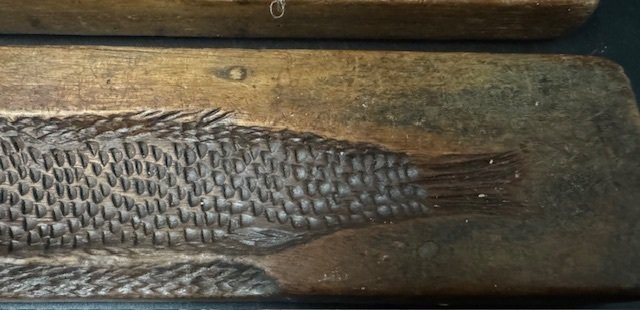 Carving, Dubbele haring speculaasplank - 2 cm - Wood #3.2