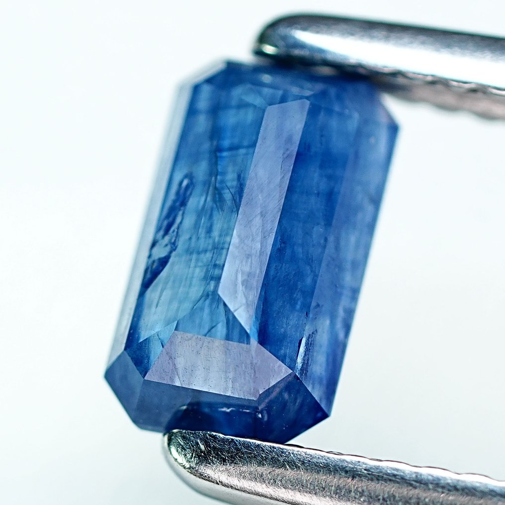 没有保留价 - 1 pcs 蓝色 蓝宝石 - 1.67 ct - 国际有色宝石协会(ICA GemLab) - AAA 精细切割 加热 #4.3