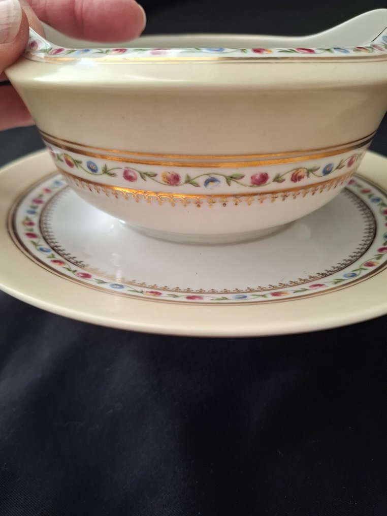 Raynaud & Co Limoges - Dinner set (14) - Porcelain - Table service for 10 #4.3