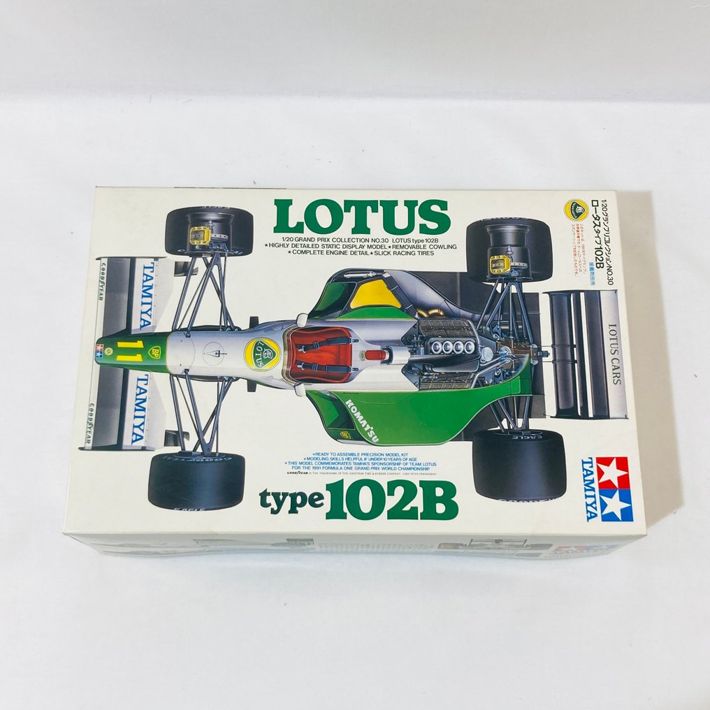 Tamiya 1:20 - 模型工具 - Lotus type 102B - 20030 1991年复古 #1.0