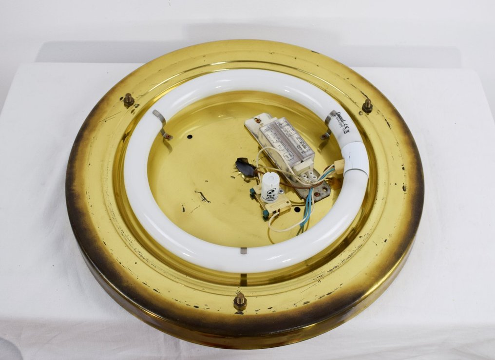 Ceiling lamp - Brass, Glass #4.3