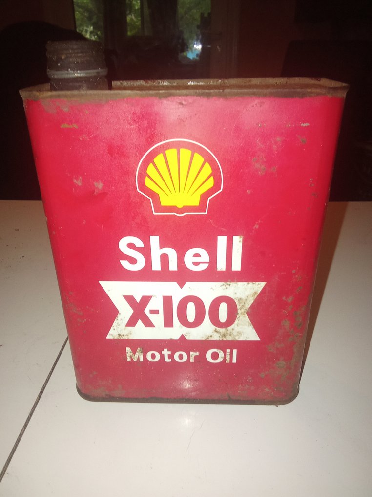 Shell - Unknown - Puszka na oliwę - X-100 - Stal #2.1