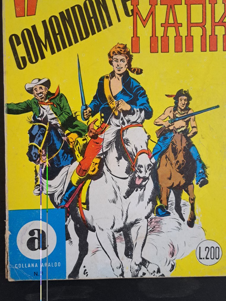 Il Comandante Mark Araldo N. 1 - 1 Comic - First edition - 1966 #4.3