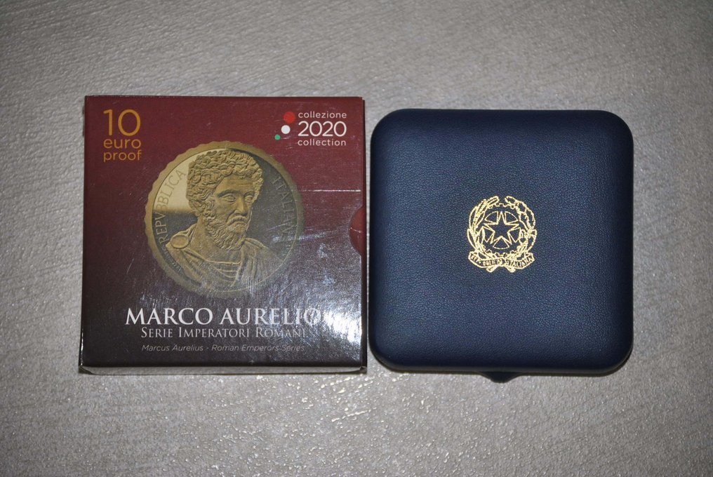 Italy. 10 Euro 2020 "Marco Aurelio" Proof #3.2