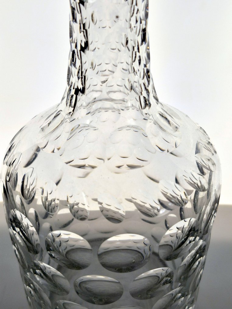 19.Jh. Böhmen - Karaffe - Glas #3.2