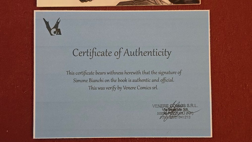 Wolverine (Vol. 3) #50 - Black & White Edition - Signed by Simone Bianchi + COA - 1 Signed comic - 第一版 - 2007 #2.1