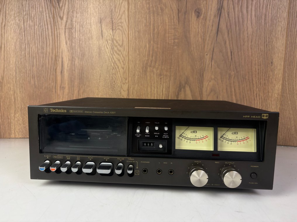 Technics - 630 - *Serviced* Kassettebåndoptager-afspiller #4.3