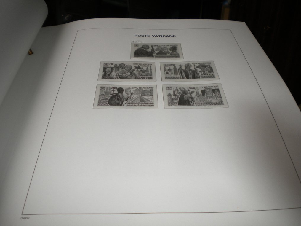 Vatikán város - Davo Luxe puha takaró, Posta Vaticana 1991-től 2001-ig*** #4.3