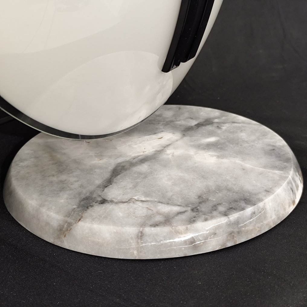 Oluce - Bruno Gecchelin - 檯燈 - Perla - 玻璃, 大理石, 金屬, 塑料 - Oluce Perla 灯 #2.1