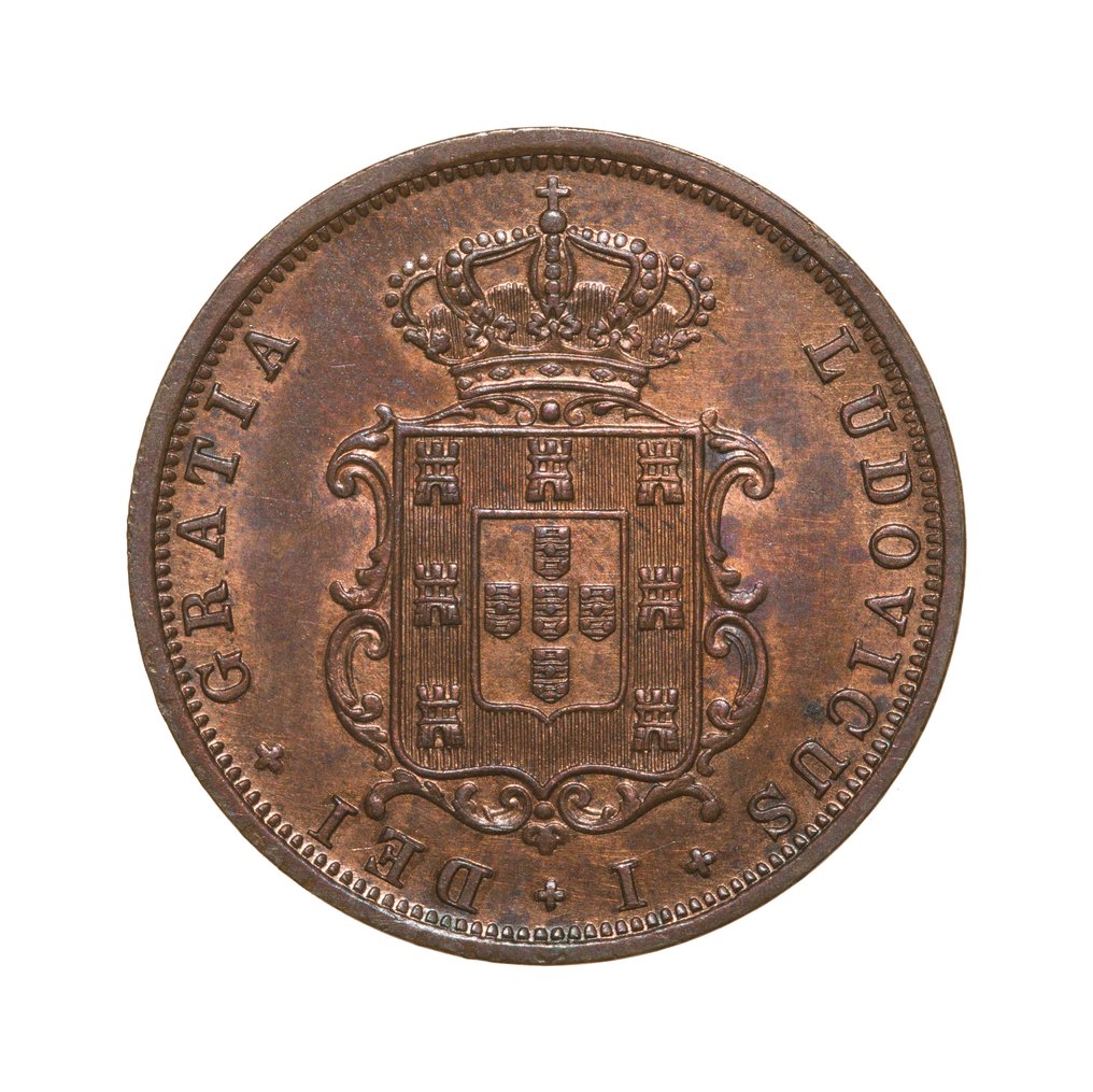 Portugal. D. Luís I (1861-1889). V Reis 1878  (No Reserve Price) #1.0