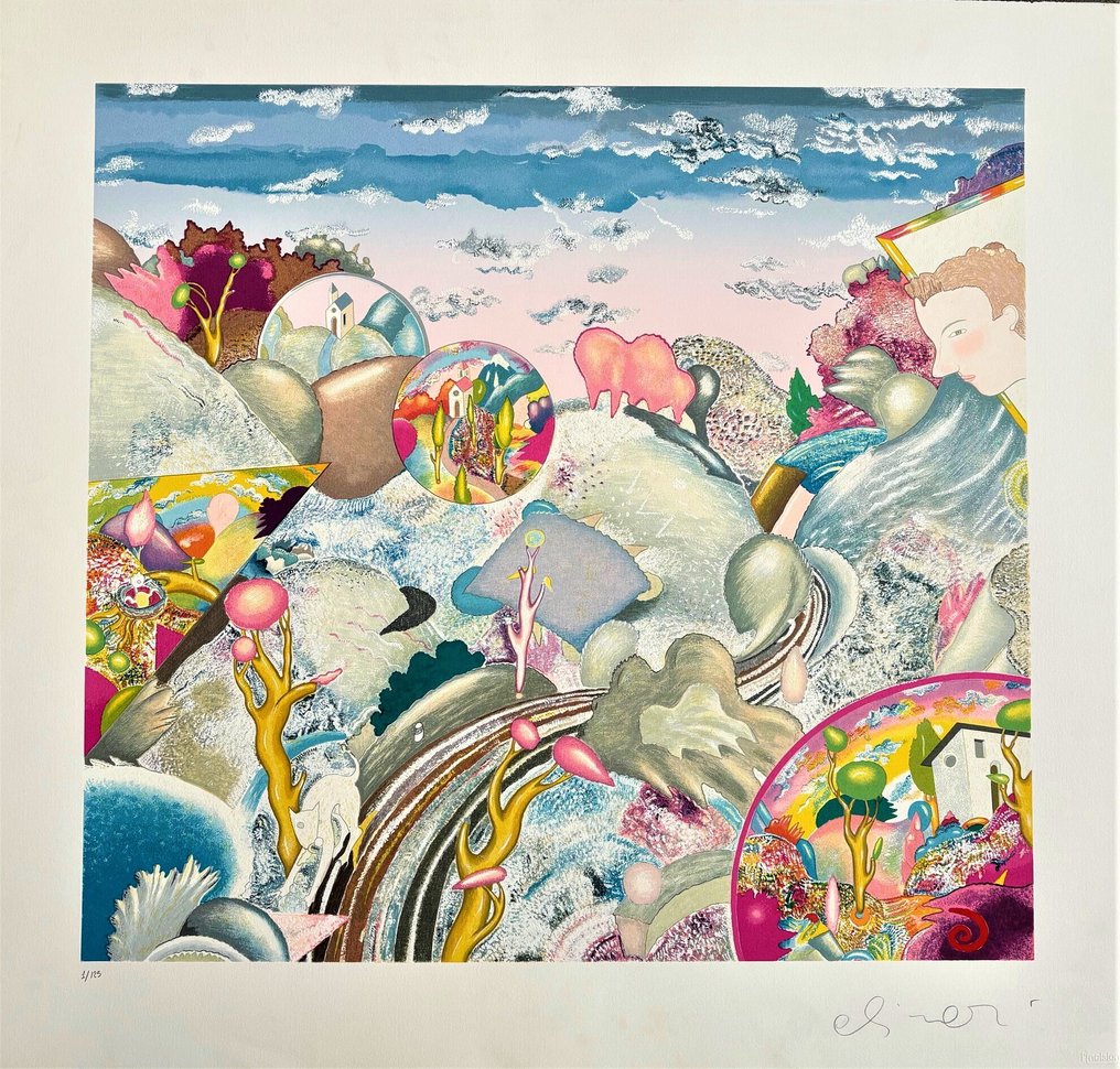 Luca Alinari (1943-2019) - Paesaggio #1.0