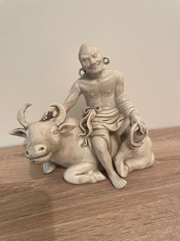 Rust op de buffel - Posliini, Blanc de Chine - Kiina - 1900-luku #2.1