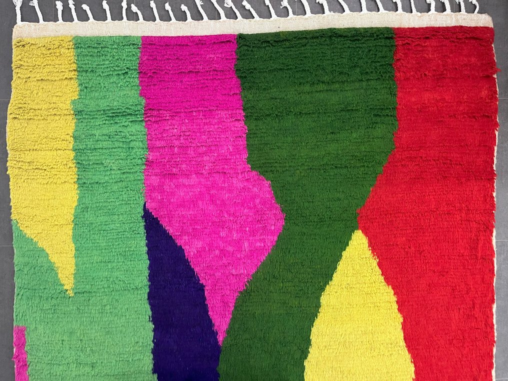 Berber, Tapis berbère multicolore - Tapis - 305 cm - 203 cm - Fabriqué à la main #4.3