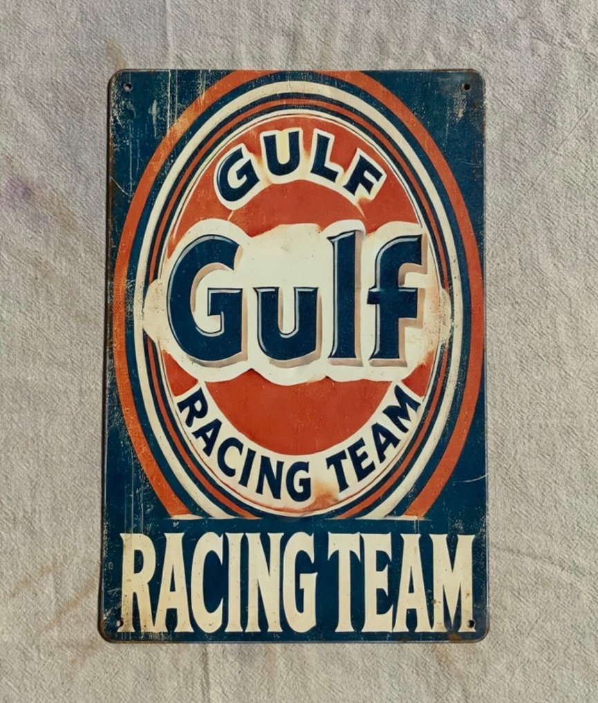 Insegna Gulf - Διαφημιστική πινακίδα - Λαμαρίνα #1.0