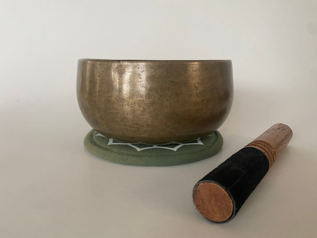 Antique Singing bowl (3) - Bronze - 1900-1910 - Remuna #1.0