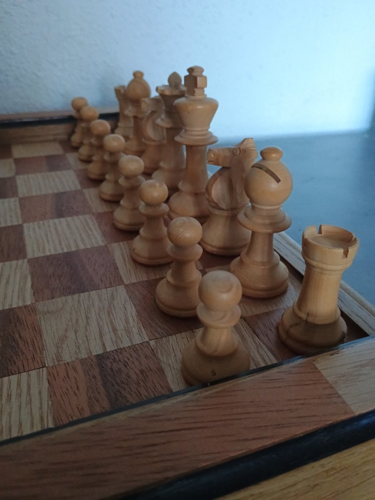 Smir - Skaksæt - Jeu d'échecs - Træ #2.1