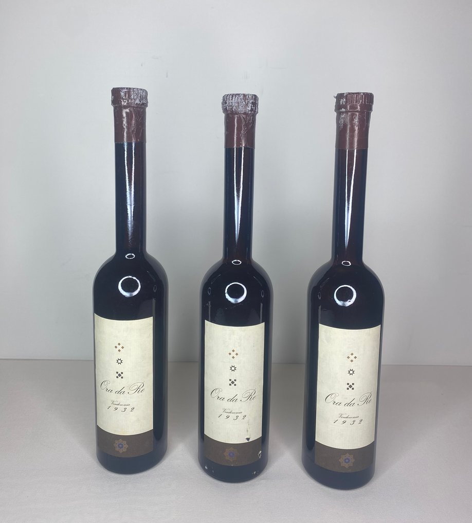 1932 Barone Jacona della Motta, Ora da Re - Sicily - 3 Half Bottles (0.375L) #1.0