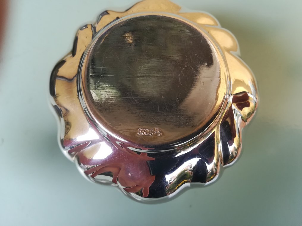 Hand-hammered Art Deco - Μπολ - Gebrüder Deyhle – ασήμι 830 #4.3