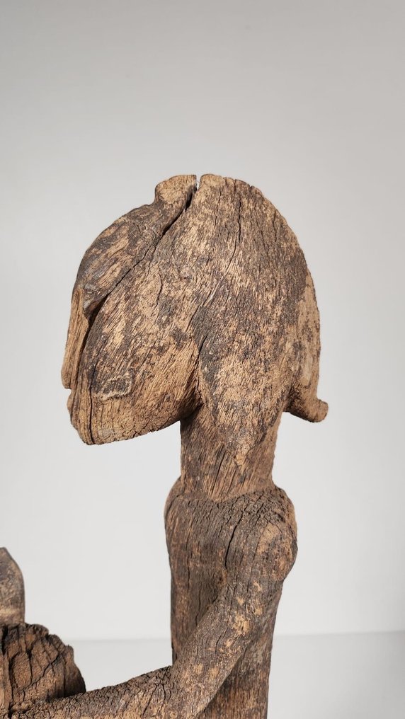Træ cavalier - Dogon - Mali  (Ingen mindstepris) #4.3