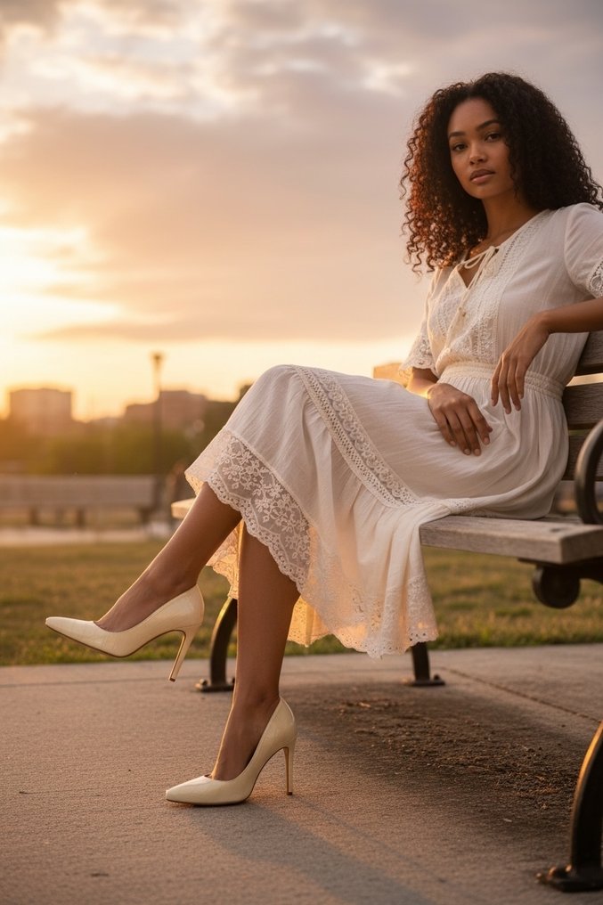 Santoni Crocodile - Pumps - Size: EU 36 - New in box #1.0