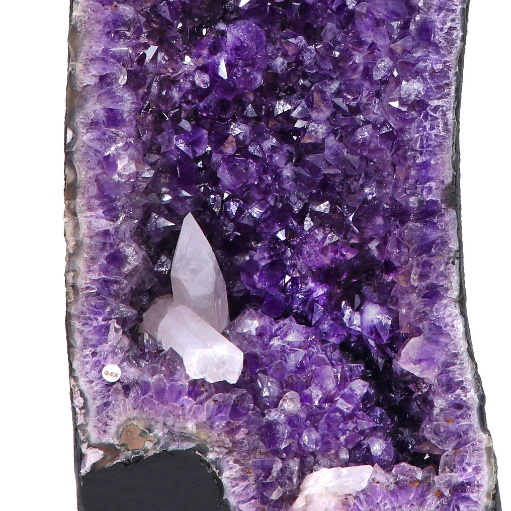 Vivid Amethyst & Calcite ‘Cathedral’ Geode - 54x20x18 厘米- 22 kg #3.2