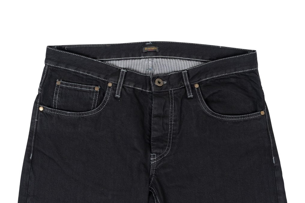 RUBINACCI NAPOLI RRP 490€ Black Denim Jeans Trousers Pant Cotton Regular Fit - 46 IT - 牛仔裤 - 带标签的新品 #4.3