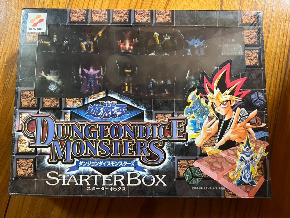 KONAMI - Yu-Gi-Oh! - Konami Yu-Gi-Oh! Dungeon Dice Monsters Starter Box & Booster Pack x2 #1.0
