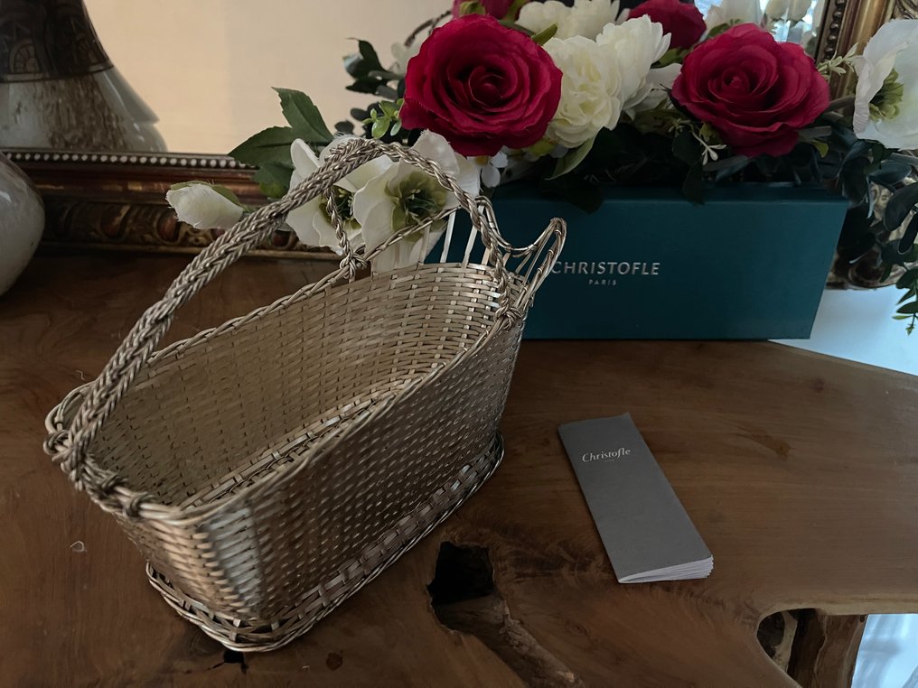 Christofle - 服务员 - 倒酒盘 - 银色金属 #1.0