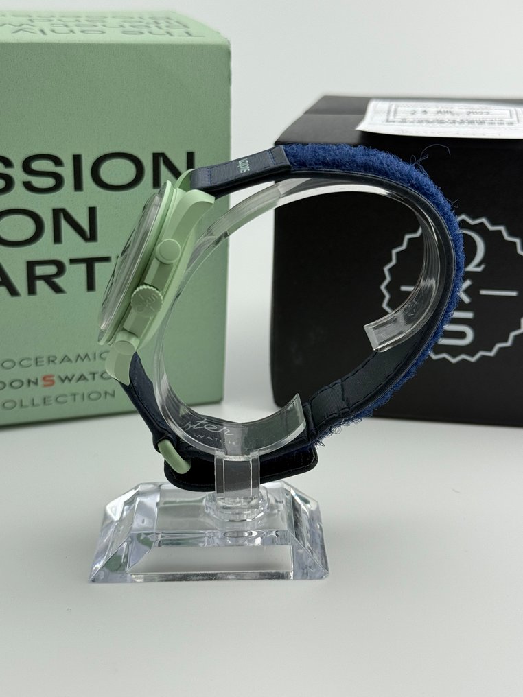 Omega x Swatch - MoonSwatch - Mission on Earth - Ei pohjahintaa - S033G100 - Unisex - 2022 #4.3