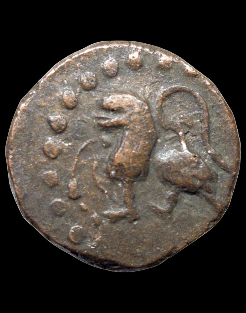 Sumatra, Jambi sultanate. 2x Jambi lion coins 1000-1350 AD, (No Reserve Price) #1.0